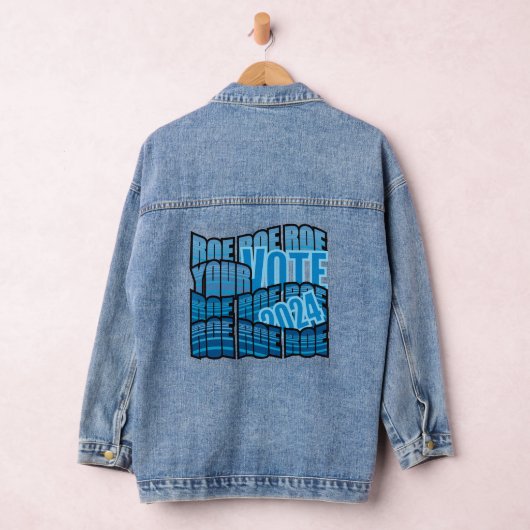 BEHALT AUF ROWING - ROE ROE ROE ROE IHRE STIMME JEANSJACKE (Hangar)