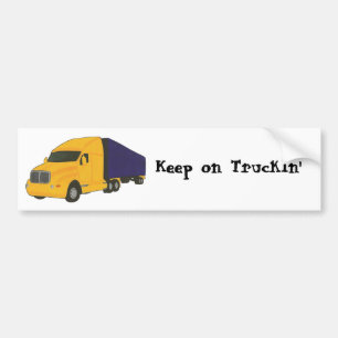 Behalt auf Truckin', LKW auf Autoaufklebern Autoaufkleber