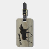 Behalt auf Truckin' Moose Gepäckanhänger (Vorderseite vertikal)