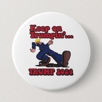 Behalt auf Trumpin Button