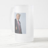 Behalt auf Trumpin Mattglas Bierglas (Vorderseite Links)
