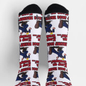 Behalt auf Trumpin! Socken (Oben)