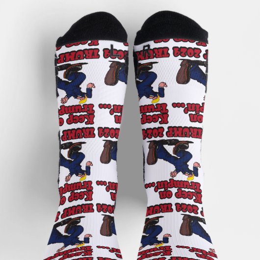 Behalt auf Trumpin! Socken (Oben)