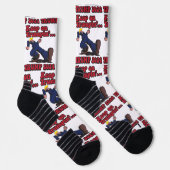 Behalt auf Trumpin! Socken (Rechts)