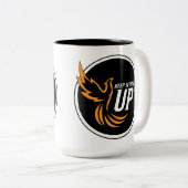 Behalt Aufholen Zweifarbige Tasse (VorderseiteRechts)