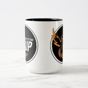 Behalt Aufholen Zweifarbige Tasse