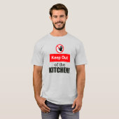 Behalt aus der Küche Funny Pickleball Mens T-Shirt (Vorne ganz)