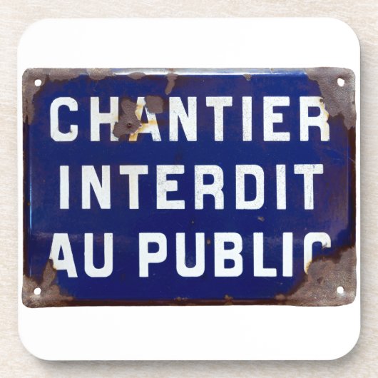 Behalt aus! getränkeuntersetzer (Vorderseite)