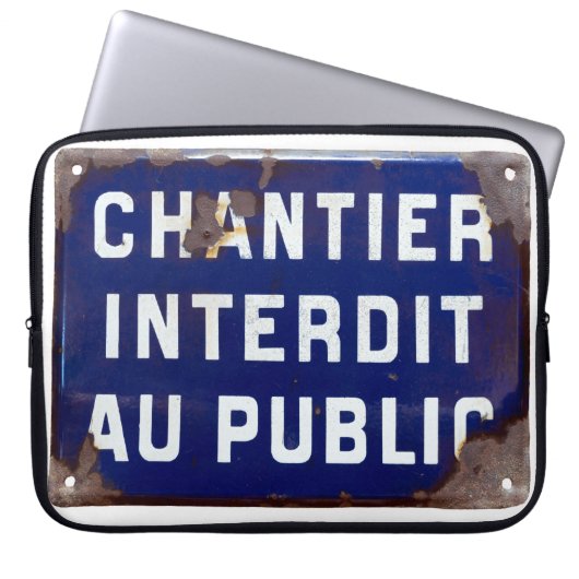 Behalt aus! laptopschutzhülle (Vorderseite)