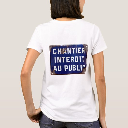 Behalt aus! T-Shirt (Rückseite)