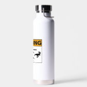 Behalt aus! Velociraptor-Zeichen Trinkflasche (Links)