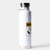 Behalt aus! Velociraptor-Zeichen Trinkflasche (Rechts)