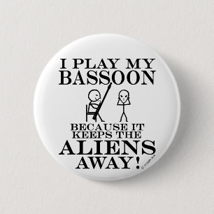 Behält AußerirdischewegBassoon Button
