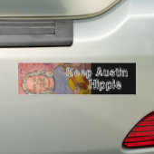 Behalt Austin Hippie Autoaufkleber (Auf Auto)