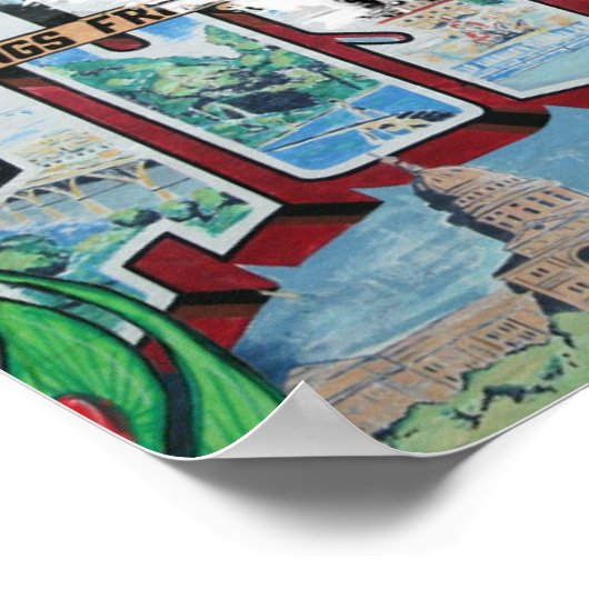 Behalt Austin Weird Poster (Ecke)