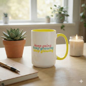 Behalt Behalt Growing Behaltend glühende Tasse