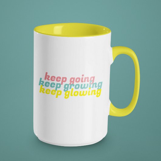 Behalt Behalt Growing Behaltend glühende Tasse
