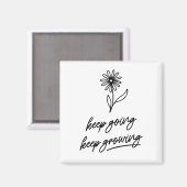 Behalt Behalte wachsen Magnet (Vorderseite/Rückseite)