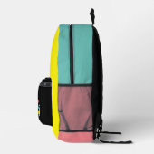 Behalt Behalten Wachsende Behaltend Glimmer Rucksa Bedruckter Rucksack (Rechts)