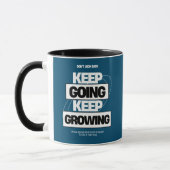 Behalt Behaltend wachsende Inspiration Tasse (Links)