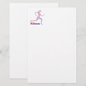 Behalt beim Laufen Briefpapier (Vorne/Hinten)