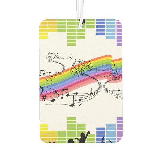 Behalt beim Tanzen Autolufterfrischer (Rückseite)