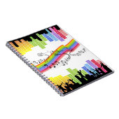 Behalt beim Tanzen Notizblock (Rechte Seite)