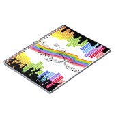 Behalt beim Tanzen Notizblock (Linke Seite)