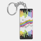 Behalt beim Tanzen Schlüsselanhänger (Vorderseite links)