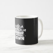 Behalt Beruhige Heelse nach unten Kaffeetasse (VorderseiteRechts)