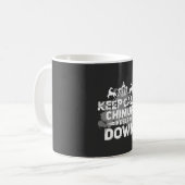 Behalt Beruhige Heelse nach unten Kaffeetasse (Vorderseite Links)