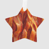 Behalt Beruhigen des Textes auf Größe von Bacon Ornament (Rückseite)