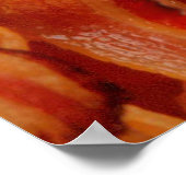 Behalt Beruhigen des Textes auf Größe von Bacon Poster (Ecke)