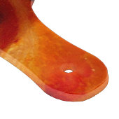 Behalt Beruhigen des Textes auf Größe von Bacon Schneidebrett (Ecke)