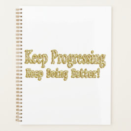 "Behalt, besser zu werden!" Niedliches Design. Jet Planer