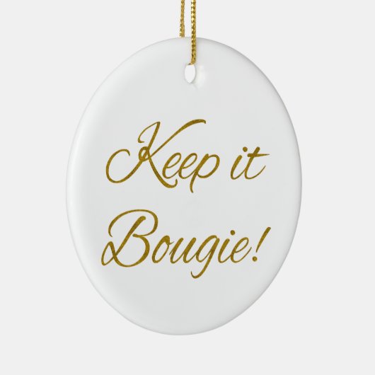 Behalt Bougie Round Keramik Ornament (Rechts)