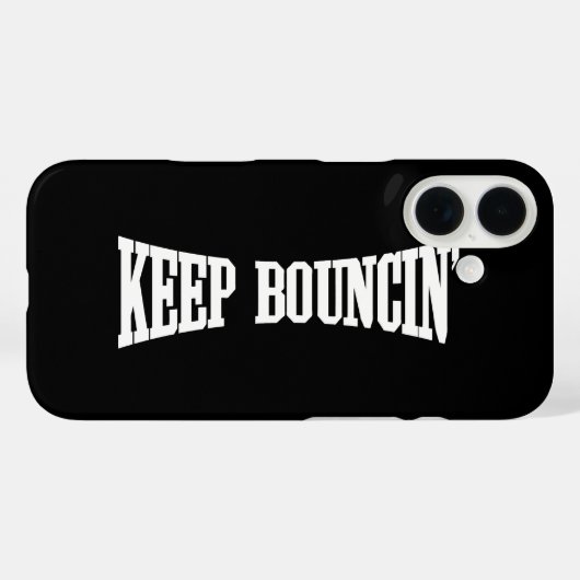 Behalt Bouncin' Case-Mate iPhone Hülle (Rückseite (Horizontal))