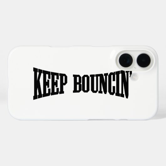 Behalt Bouncin' Case-Mate iPhone Hülle (Rückseite (Horizontal))