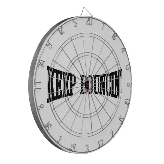 Behalt Bouncin' Dartscheibe (Vorderseite Links)