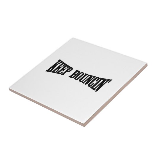 Behalt Bouncin' Fliese (Seite)