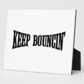 Behalt Bouncin' Fotoplatte (Seite)