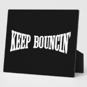 Behalt Bouncin' Fotoplatte (Seite)