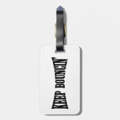 Behalt Bouncin' Gepäckanhänger (Rückseite vertikal)