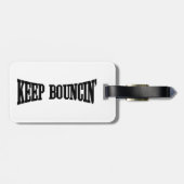 Behalt Bouncin' Gepäckanhänger (Rückseite horizontal)
