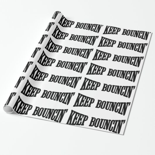Behalt Bouncin' Geschenkpapier (Ungerollt)