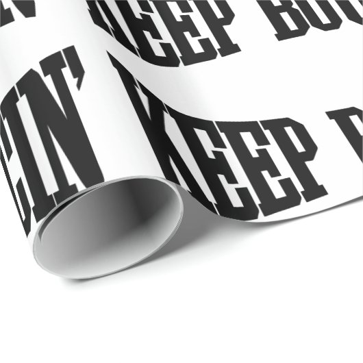 Behalt Bouncin' Geschenkpapier (Rolleneckpunkt)