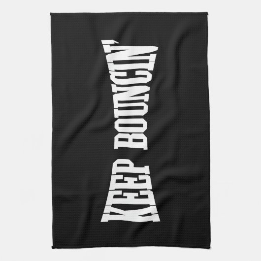 Behalt Bouncin' Geschirrtuch (Vertikal)