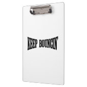 Behalt Bouncin' Klemmbrett (Links)