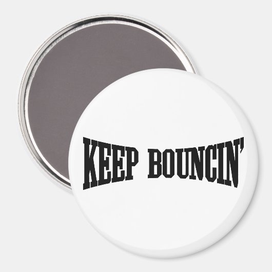 Behalt Bouncin' Magnet (Vorderseite/Rückseite)