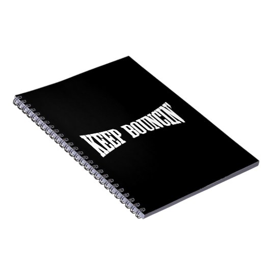 Behalt Bouncin' Notizblock (Rechte Seite)